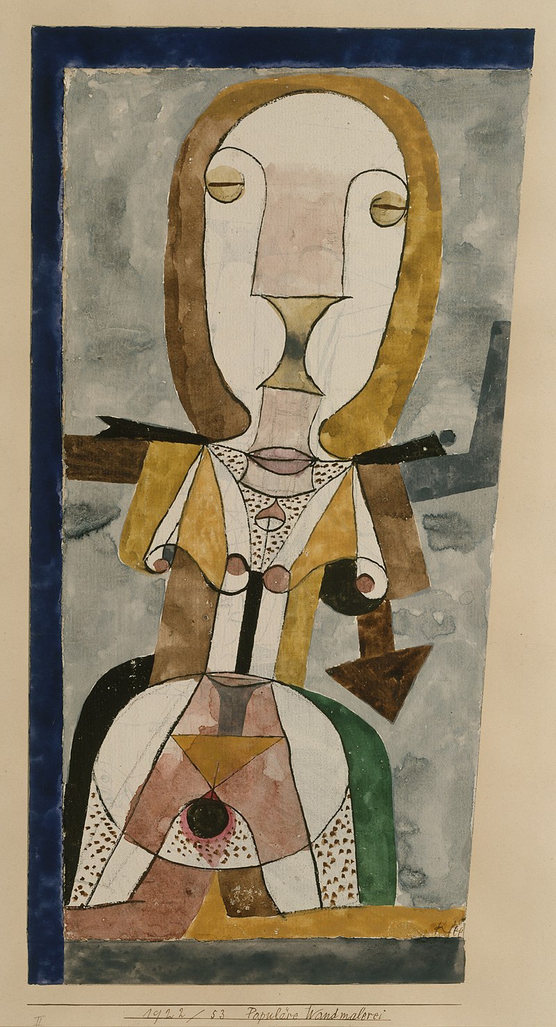 Popular Wall Painting Paul Klee